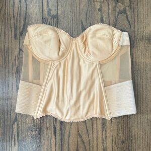 Plus size padded corset